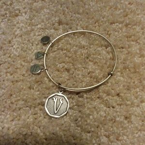 Alex and Ani silver bracelet